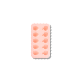 Strawberry & Apple Baby Pink Silicone Mould