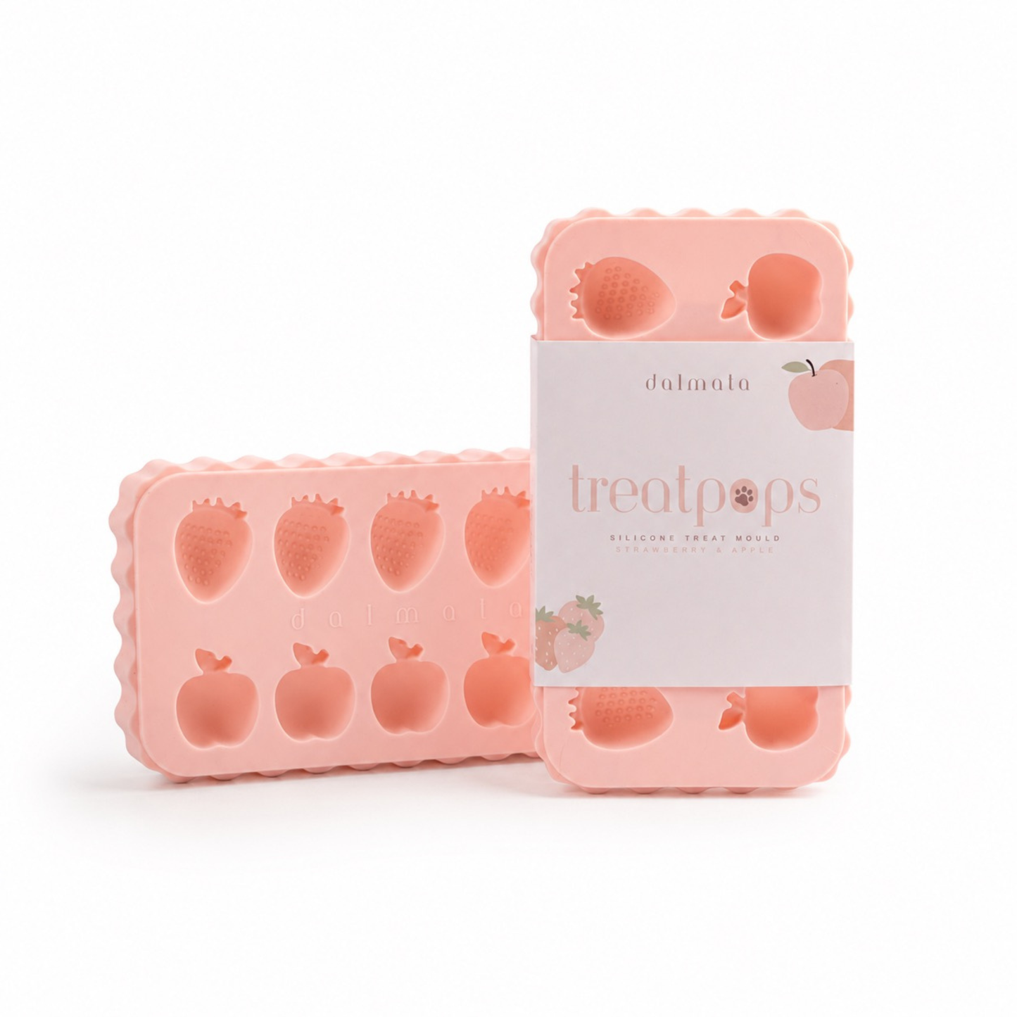 Strawberry & Apple Baby Pink Silicone Mould
