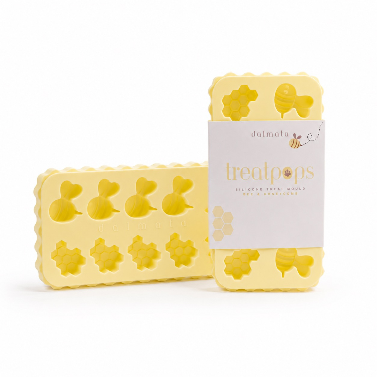 Bee & Honeycomb Yellow Silicone Mould