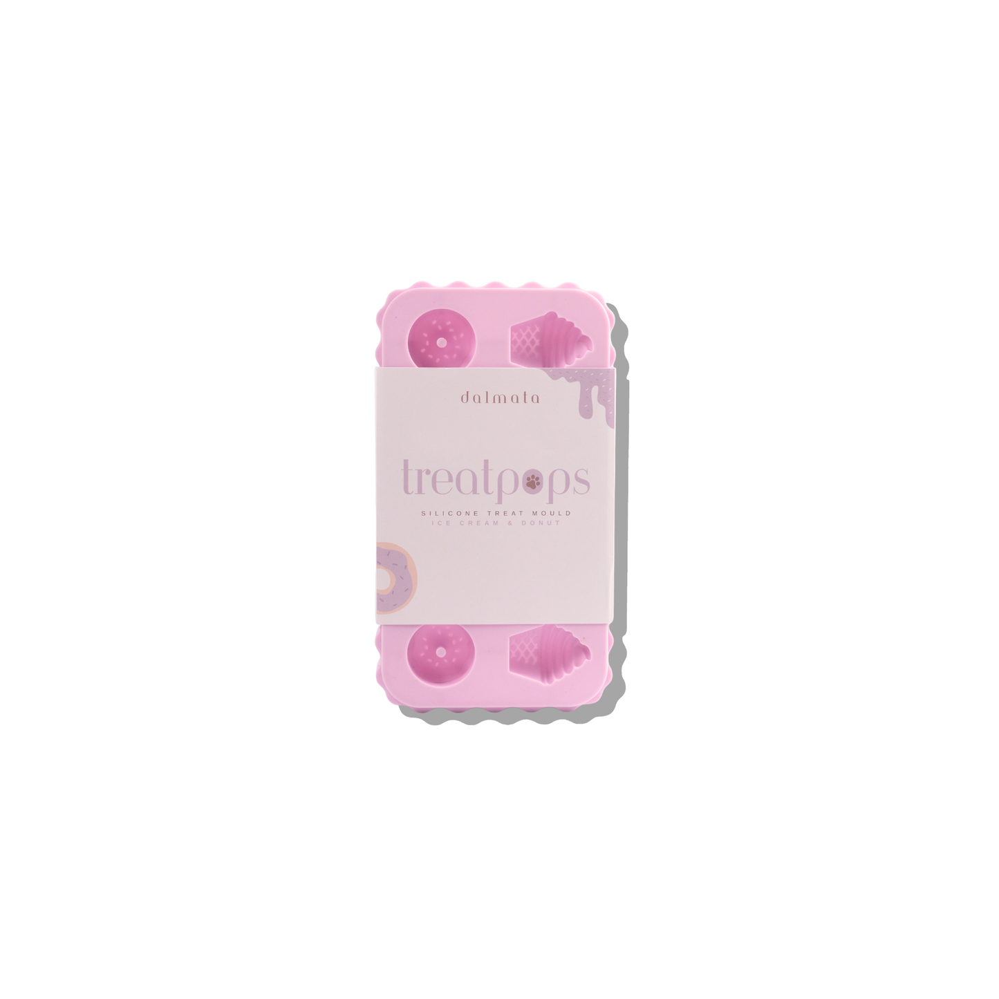 Ice Cream & Donut Purple Silicone Mould